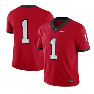 Youth Georgia Bulldogs Nike #1 Home Game Jersey - Red